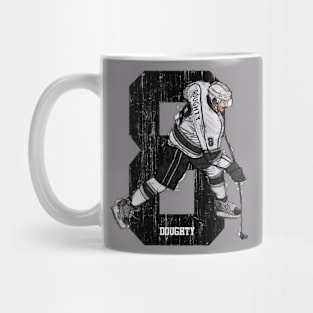 Drew Doughty Los Angles Sketch 8 Mug